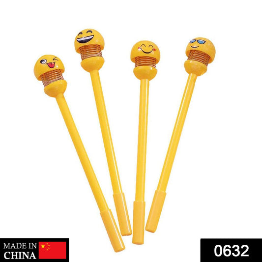 Assortment of cheerful emoji pens, ideal for kids' stationery collections.