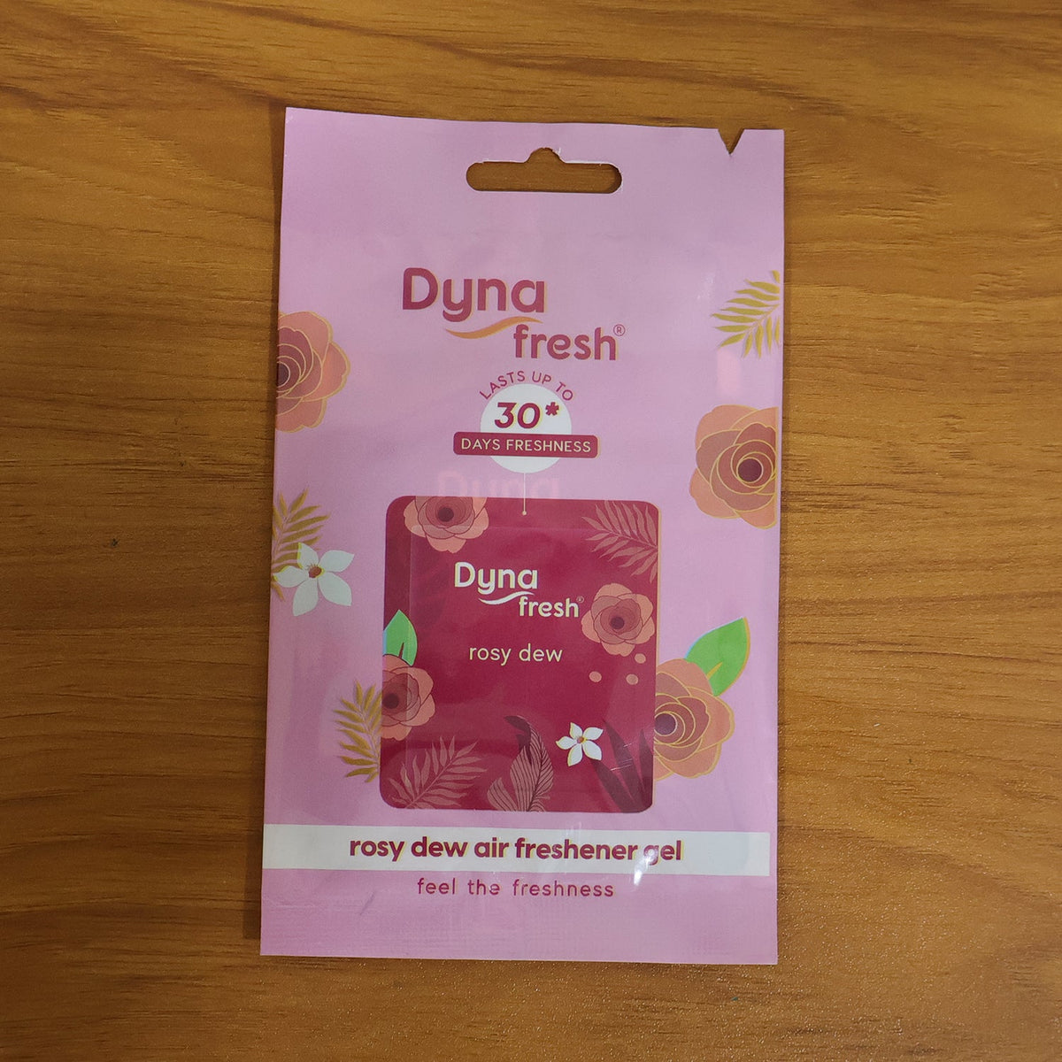 Floral rosy dew deodorizer gel for indoor spaces