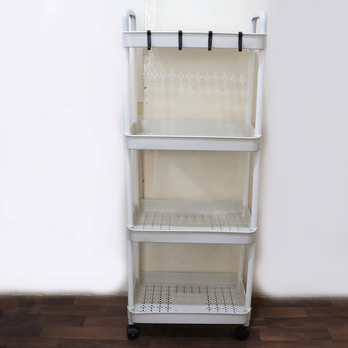 Storage cart trolley with easy access and visibility