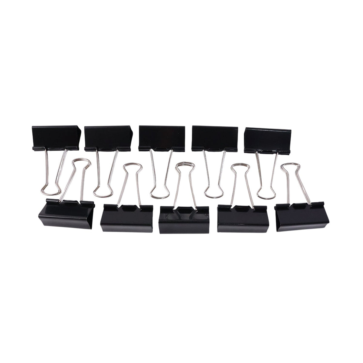Office binder clips for holding papers and files