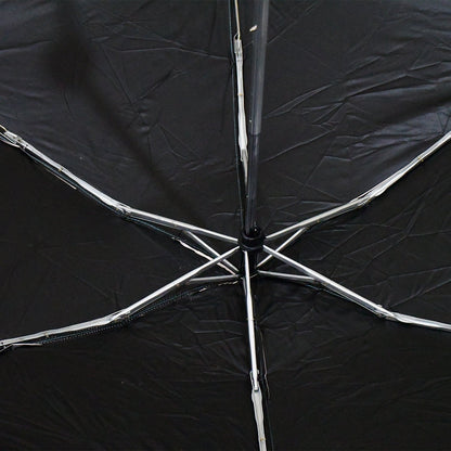 Ergonomic handle of the DrizzlePro foldable umbrella, designed for comfortable grip.