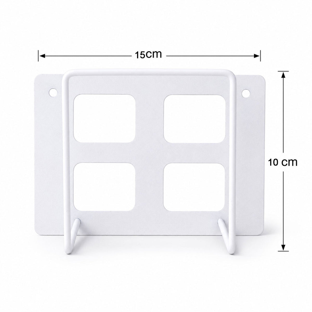 Size guide for  WiFi router wall mount bracket stand