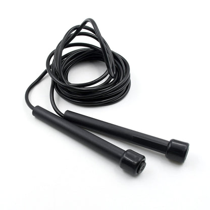 Versatile sports skipping rope, easily adjustable for all heights.
