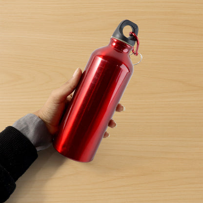 Durable portable water bottle with leak-resistant cap for daily use