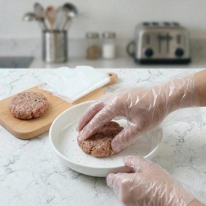 Disposable Plastic Gloves Ð Hygienic & Single Use for Kitchen & Cleaning