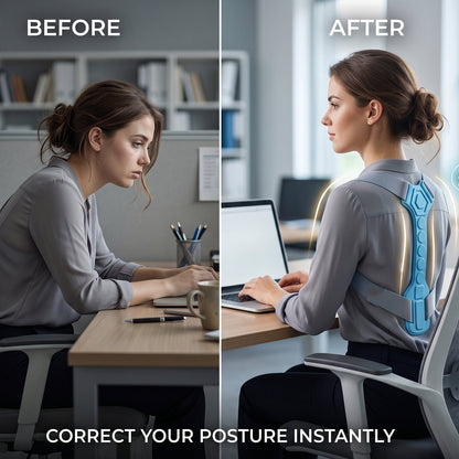 Discreet and comfortable posture correction belt