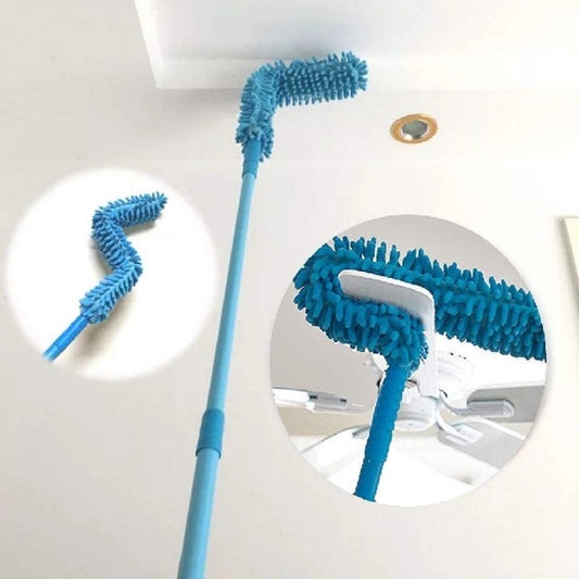 Microfiber Fan Duster with a foldable head for easy storage and cleaning.